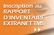 Inscription au rapport d'inventaire